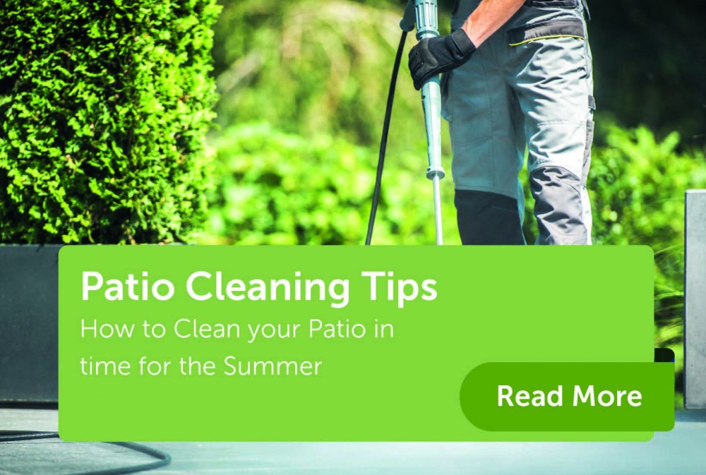 How to Clean your Patio in Time for the Summer