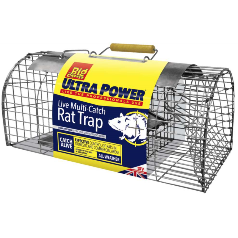 Big Cheese Ultra Power Live Multi-Catch Rat Trap STV080