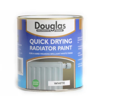 Douglas 500ml White Radiator Enamel Paint