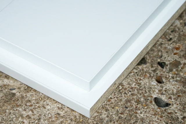 15mm Edged Panels White Melamine  6"