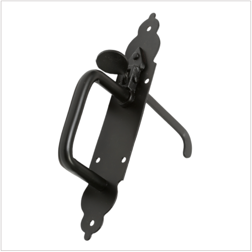 Gothic Latch Black Heavy Dublin Hardware Kellys Homevalue