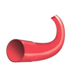 ESB Duct Bends 4624  Red 125mm 45*