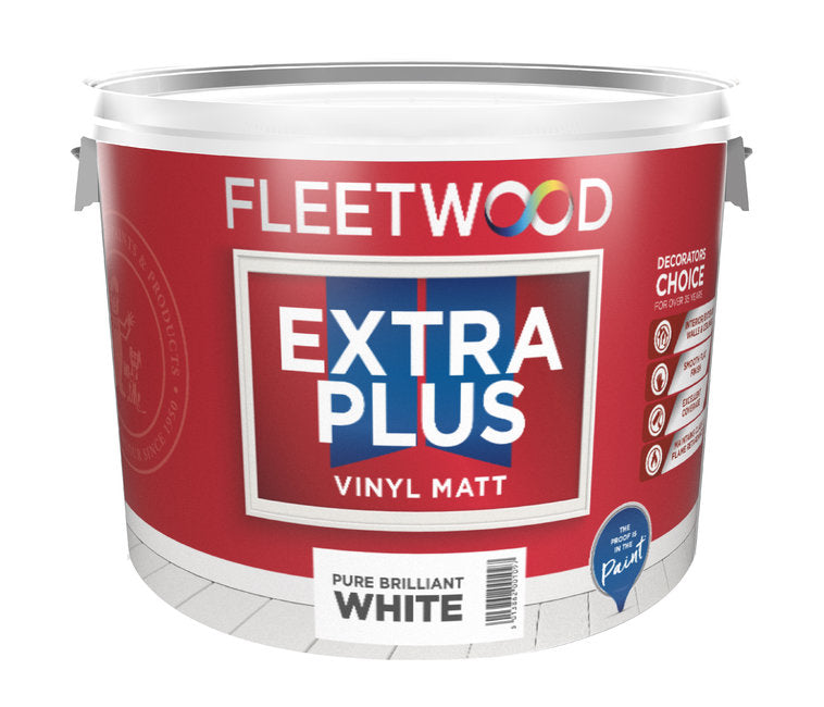 Fleetwood Extra Plus Vinyl Matt 10Ltr