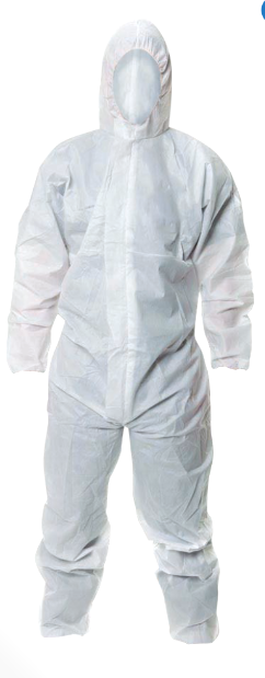Disposable Overalls White Large