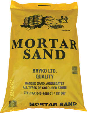 Bag of mortar sand 25kg