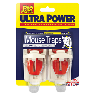 Big Cheese Ultra Power Mouse Trap 2 Pack STV148