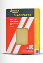 Glass Sand Paper 5 Sheets Assorted