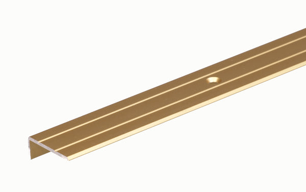 Gold Stair Edge Angle Profile 45x23mm 1mt