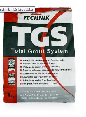 Technik TGS Grout 5kg Silver Grey