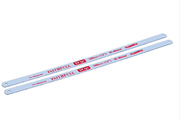 Faithfull Hacksaw Blades 300mm (12in) x 24 TPI (Pack 2)