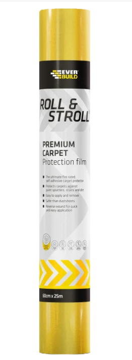 Everbuild Roll & Stroll Carpet Protector Film
