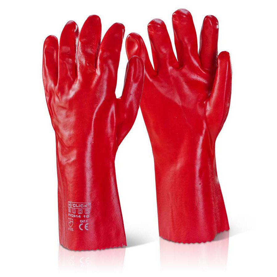 16" PVC GLOVES GAUNTLETS