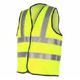 HI VIS WAIST COAT DOUBLE BAND XTRA LARGE