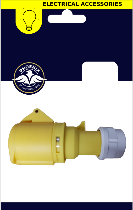 Yellow Socket IP44 110V