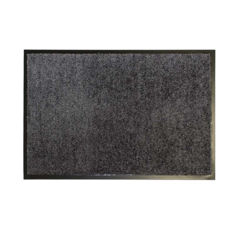 Wash & Clean Mat – 40cm x 60cm Grey