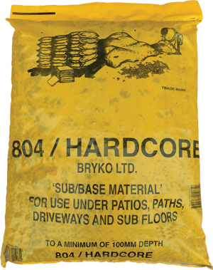 Bag of 804 stone hardcore 25kg