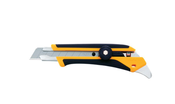 X Design Heavy-Duty Wheel-Lock Cutter Knife 18mm