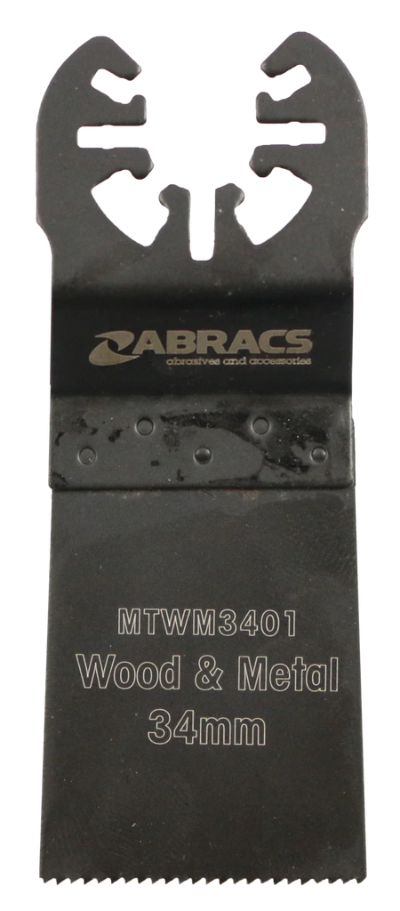 Abracs 34mm Multi-Tool Blade - Wood & Metal (5pc)