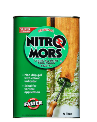 Nitromors Original All Purpose Paint & Varnish Remover 4LT