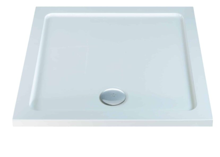 900mm SQUARE LOW PROFILE SHOWER TRAY