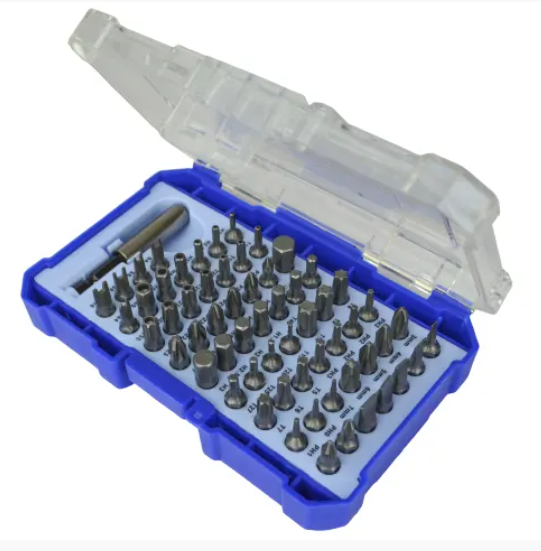 Faithfull Screwdriver Bit Set, 61 Piece