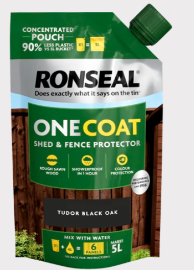 Ronseal One Coat Concentrate Pouch Tudor Black