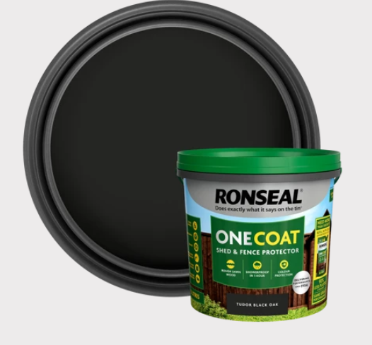 Ronseal Fence Life One Coat Tudor Black 5L