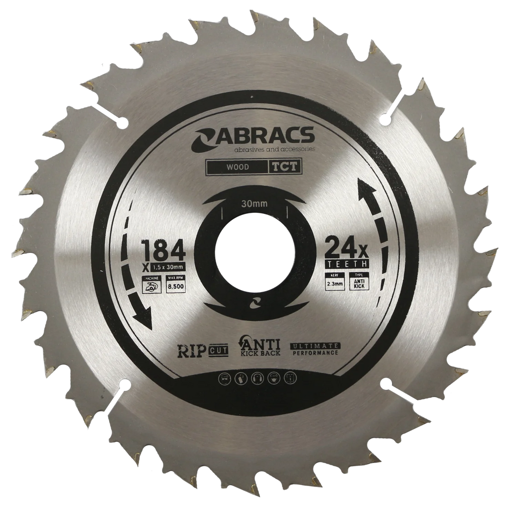 Abracs BLADE 184mm x 30mm x 24T - Wood