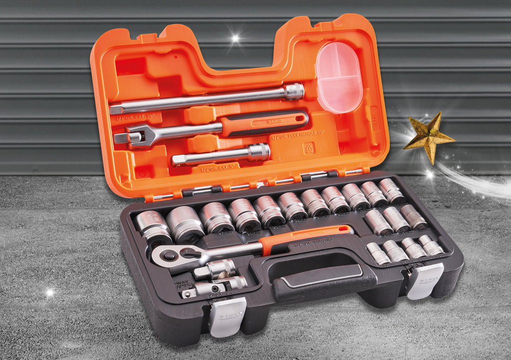 Bahco 24 Piece 1/2" Socket Set
