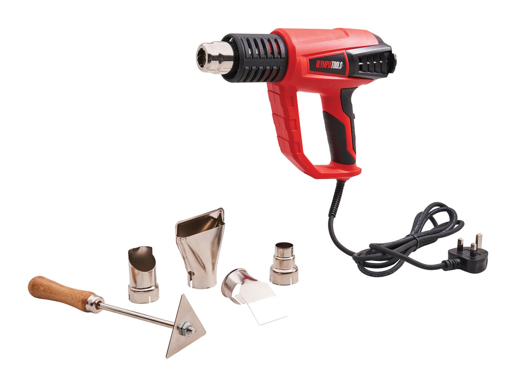 Olympia Heat Gun with 5 Accessories 2000W 240V