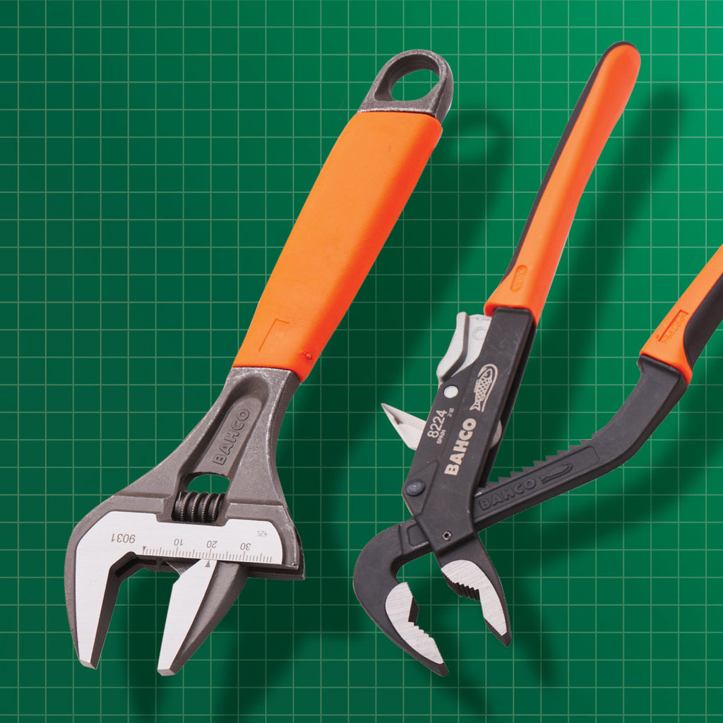Bahco ADJUSTABLE WATERPUMP & PLIER SET