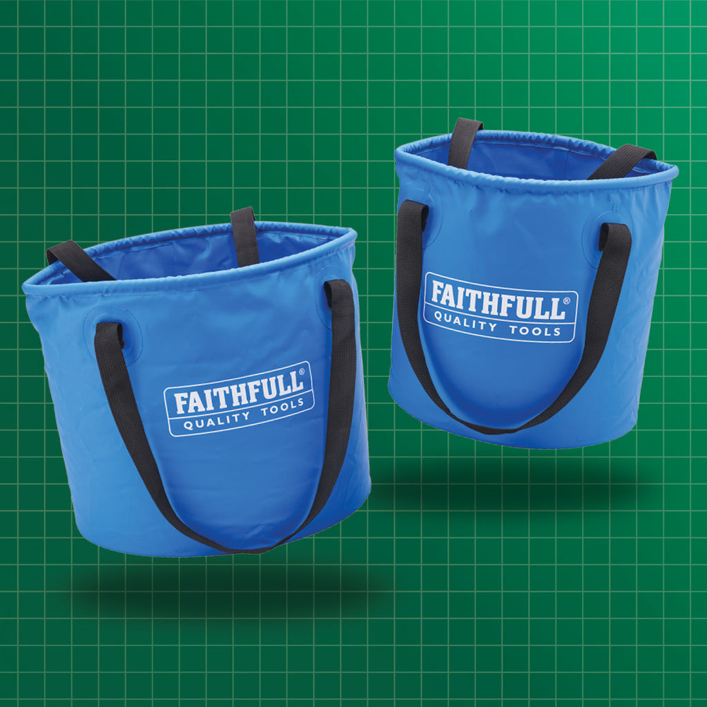 FAITHFULL 12L & 20L COLLAPSIBLE BUCKET PACK