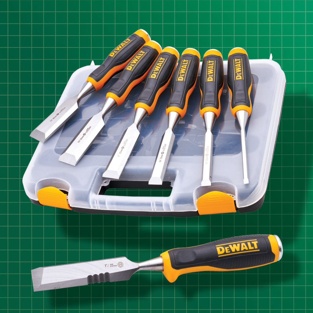 6 Piece Chisel Set with FREE Chisel Knife