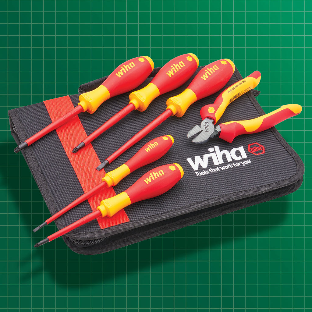 ELECTRICIAN’S VDE SCREWDRIVER & PLIER SET
