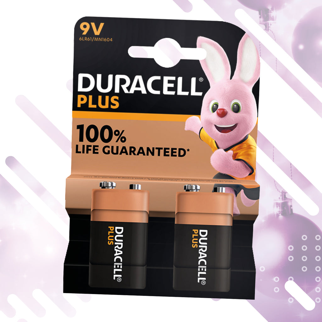 Duracell 9V Battery Twin Pack
