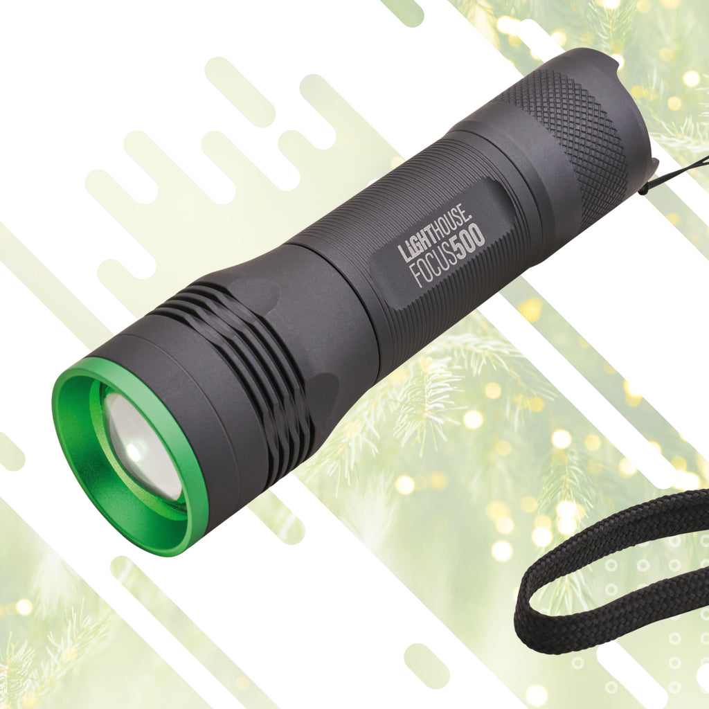 Lighthouse FOCUS RECHARGEABLE TORCH – 1000 LUMENS