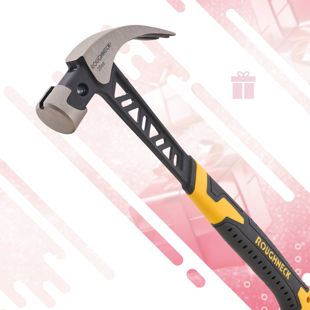 ROUGHNECK (20oz) V-Series Gorilla Claw Hammer