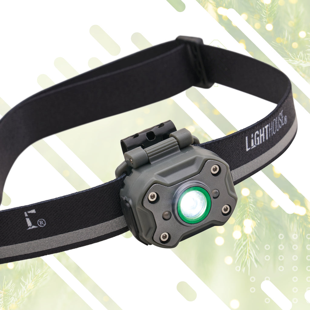 LIGHTHOUSE RECHARGEABLE HEADLIGHT – 400 LUMENS