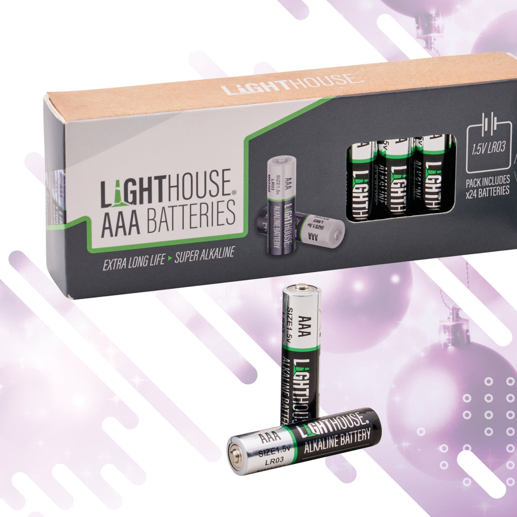 Lighthouse AAA BATTERY 24 PACK
