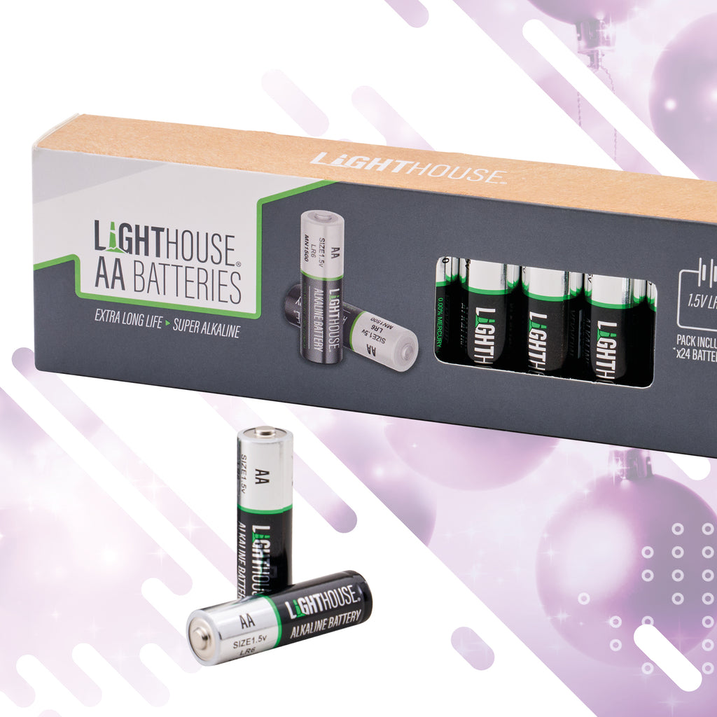 Lighthouse AA BATTERY 24 PACK