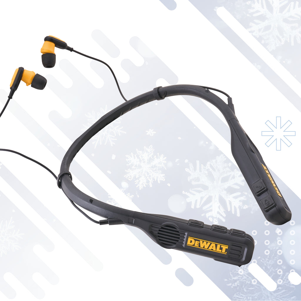 DEWALT BLUETOOTH HEADPHONE & SPEAKER