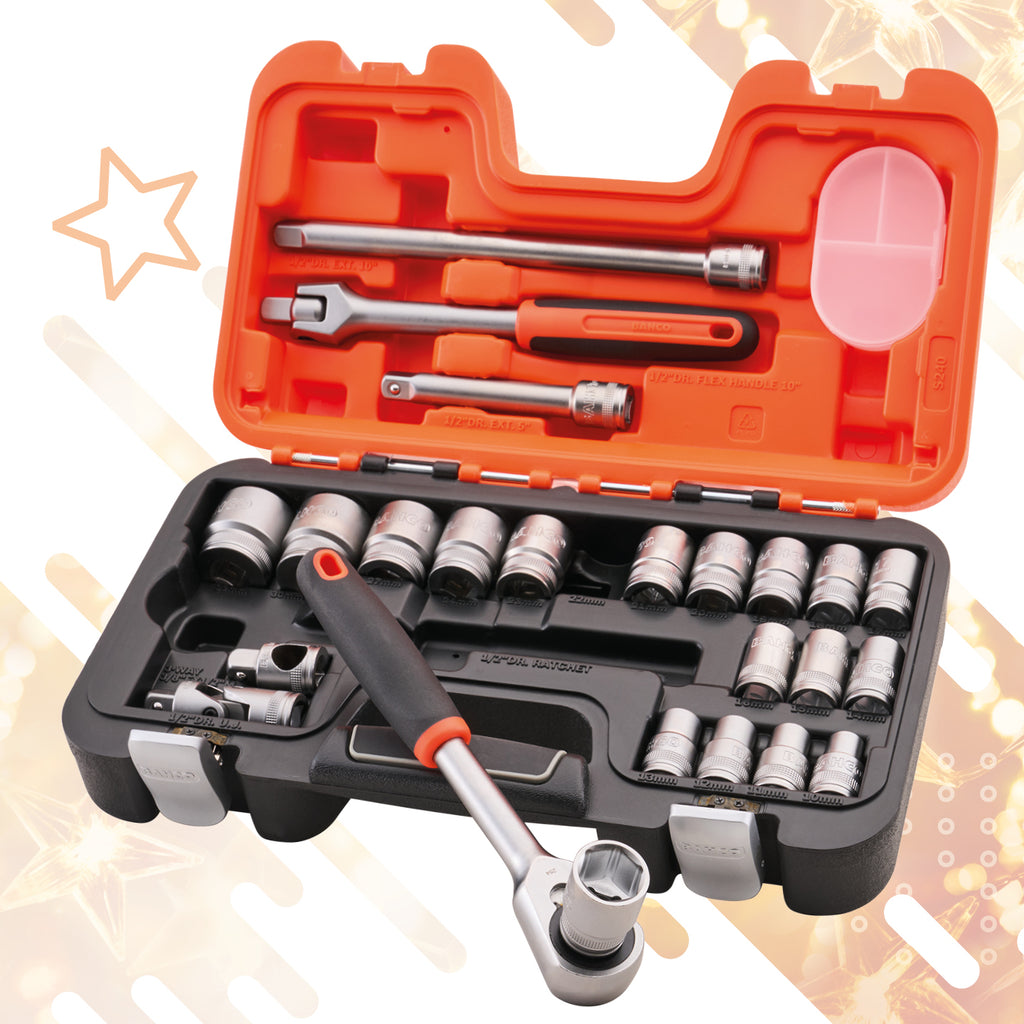 Bahco 24 Piece 1/2" Socket Set