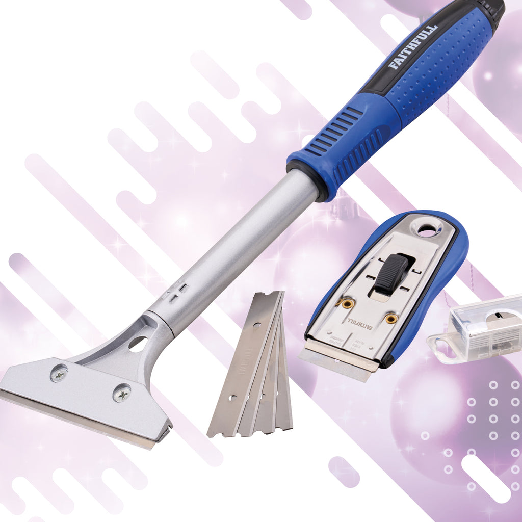 Faithfull SCRAPER COMBI PACK