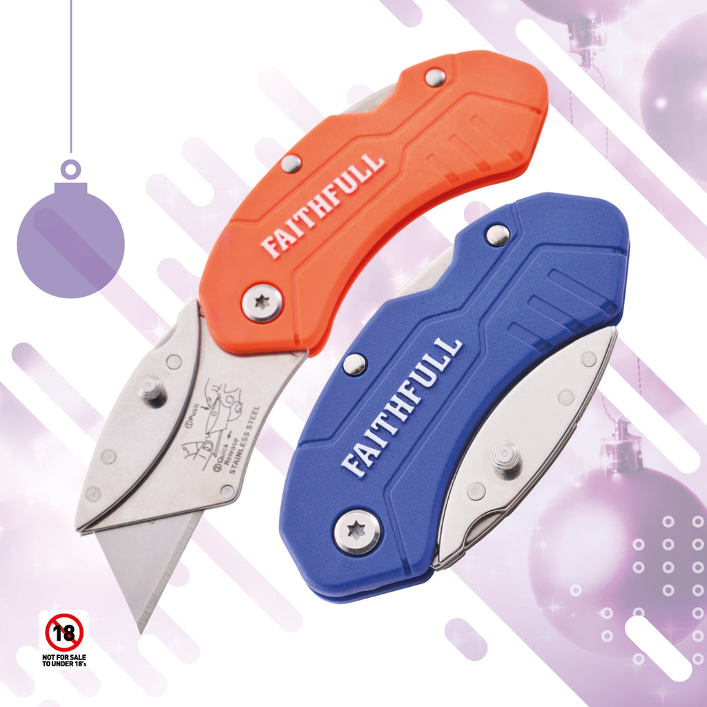 Faithfull Folding Utility Knife