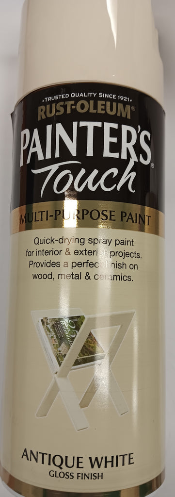 Rust-oleum Painters Touch Antique White Spray Paint 400ml