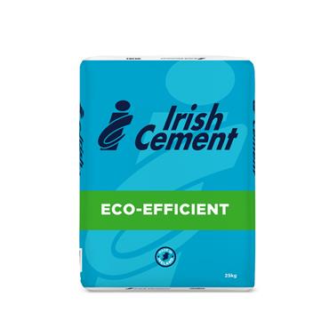 Irish Cement – Bag Cement – 25KG Plastic Bag