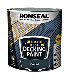 Ronseal Decking Paint Charcoal 2.5L