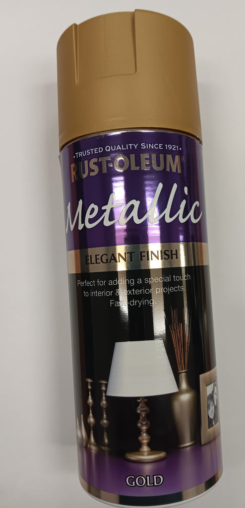 Rust-oleum Metallic Paint Spray 400ml Gold