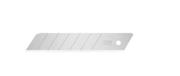 Silver HD Blade 25mm, Pack of 5