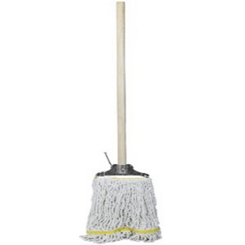 Kentucky Mop 16Oz W/Metal Clip & Wooden Handle